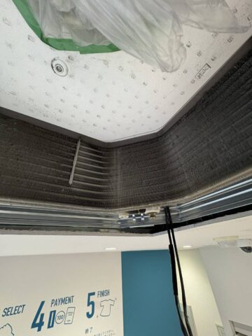 空調機の掃除前